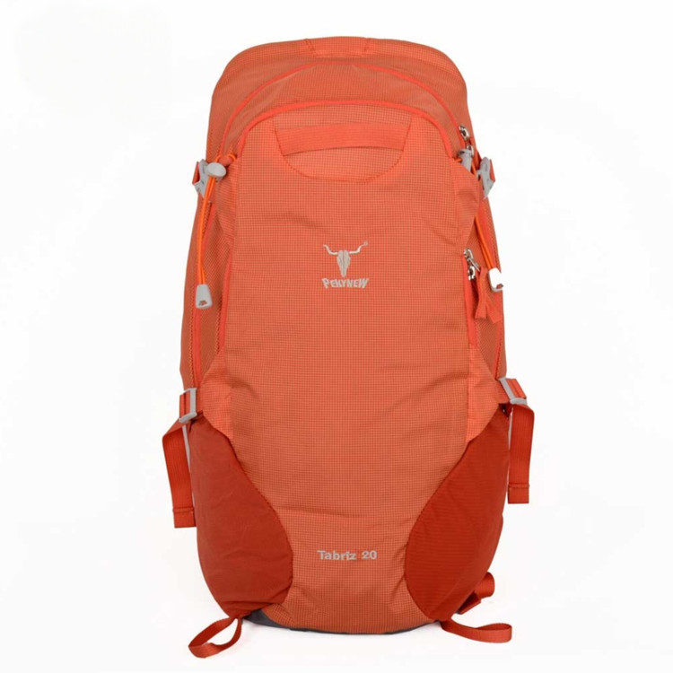 کوله پشتی کوهنوردی پکینیو مدل تبریز با حجم ۲۰ لیتر و فریم آلومینیومی و طراحی ارگونومیک