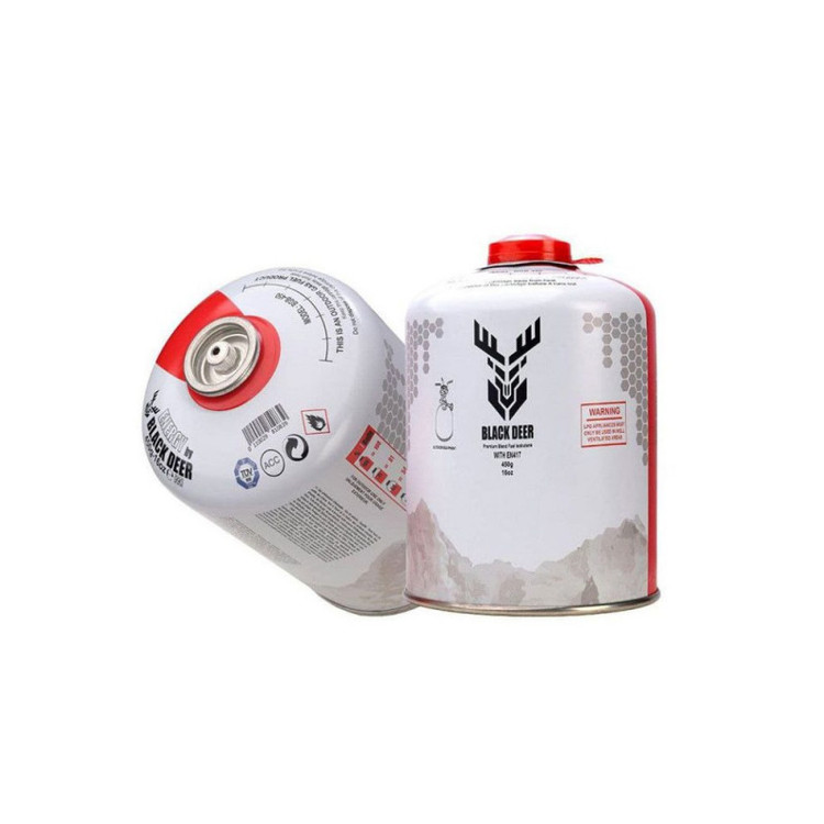 کپسول گاز 450 گرمی black deer مناسب کوهنوردی و کمپینگ
