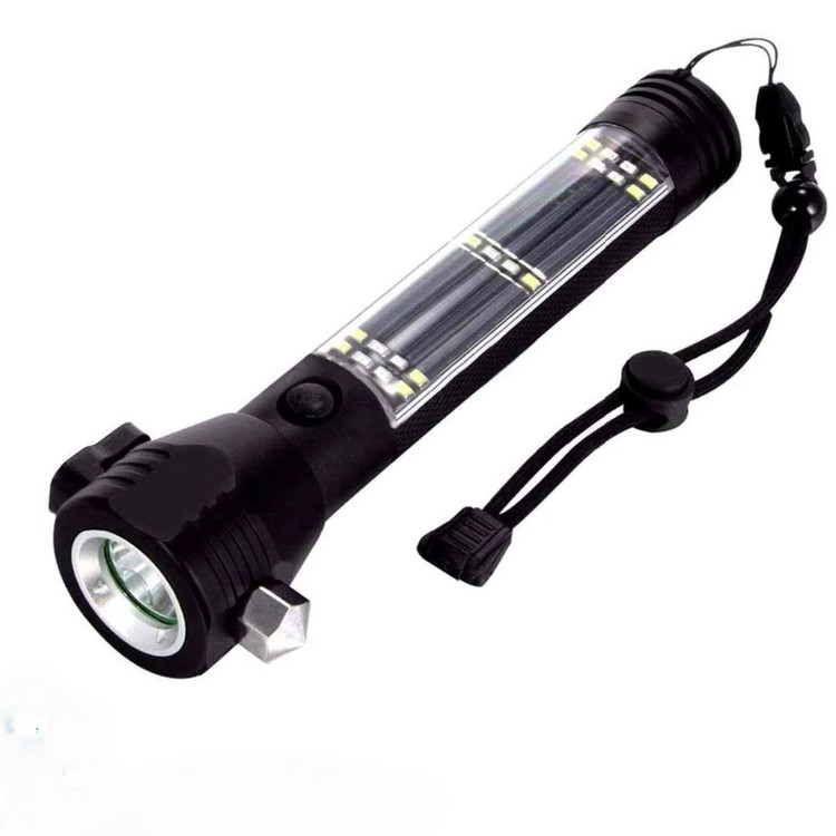 چراغ قوه اسمال سان مدل ZY-T125N با بدنه آلومینیومی و ابزارهای جانبی