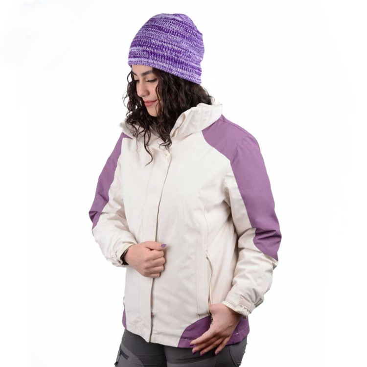 کاپشن دوپوش زنانه گرم لایه داخلی پلار