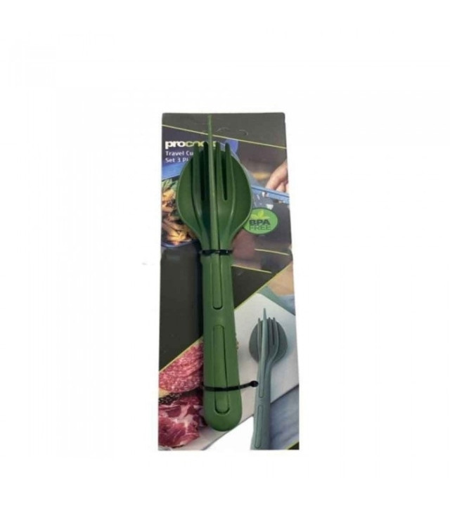 ست قاشق چنگال و کارد کوهنوردی procook