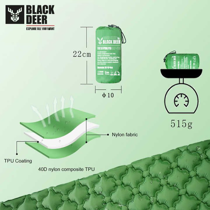 زیرانداز بادی BLACK DEER BAP-515 ضد تعریق و آنتیباکتریال و کاملا بیصدا