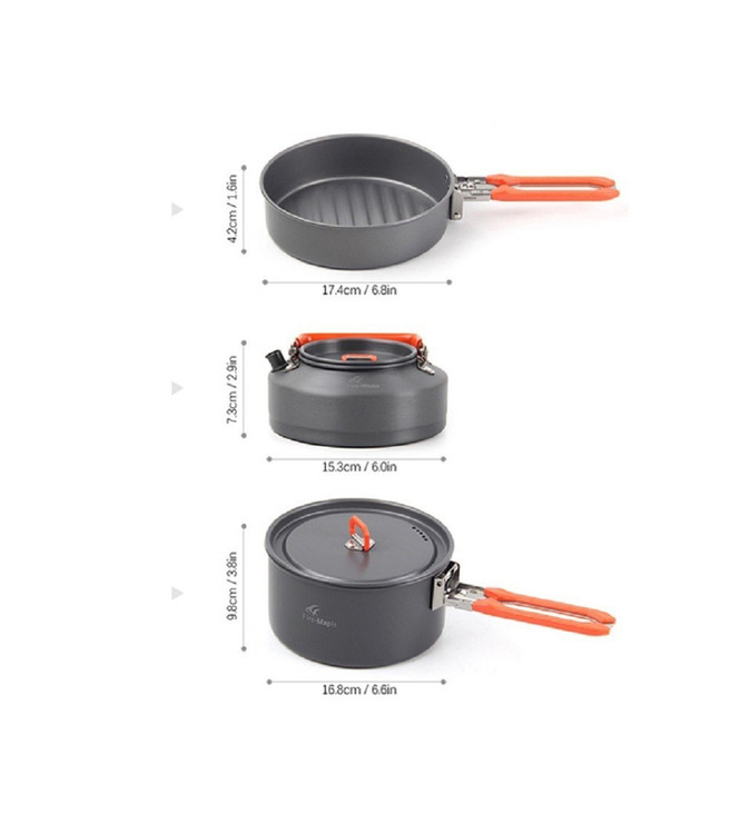ست ظروف کوهنوردی فایرمپل فیست 2