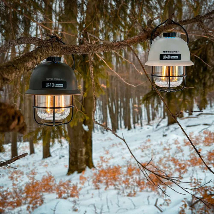 چراغ چادر فانوسی و پاوربانک