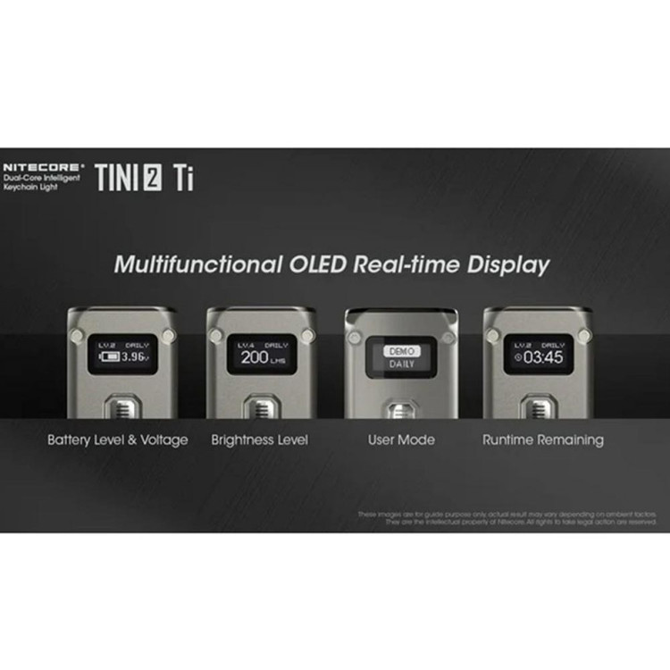 چراغ قوه کوچک نایتکر با حالت های Ultralow و Turbo