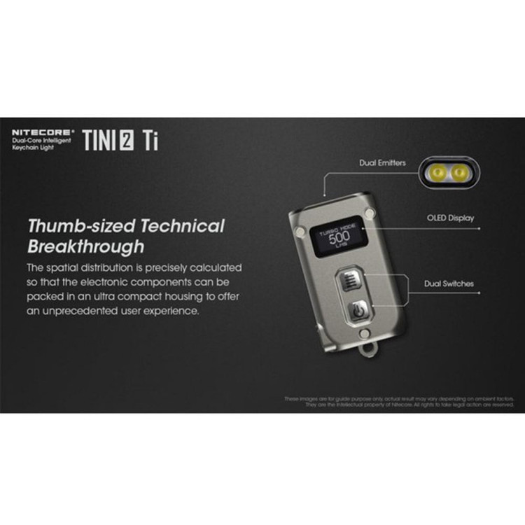 چراغ قوه نایتکر با ابعادی کوچکتر از سوئیچ خودرو و طراحی مدرن