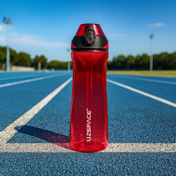 بطری آب یوزاسپیس ۷۵۰ میلی لیتری مناسب ورزش و استفاده روزمره