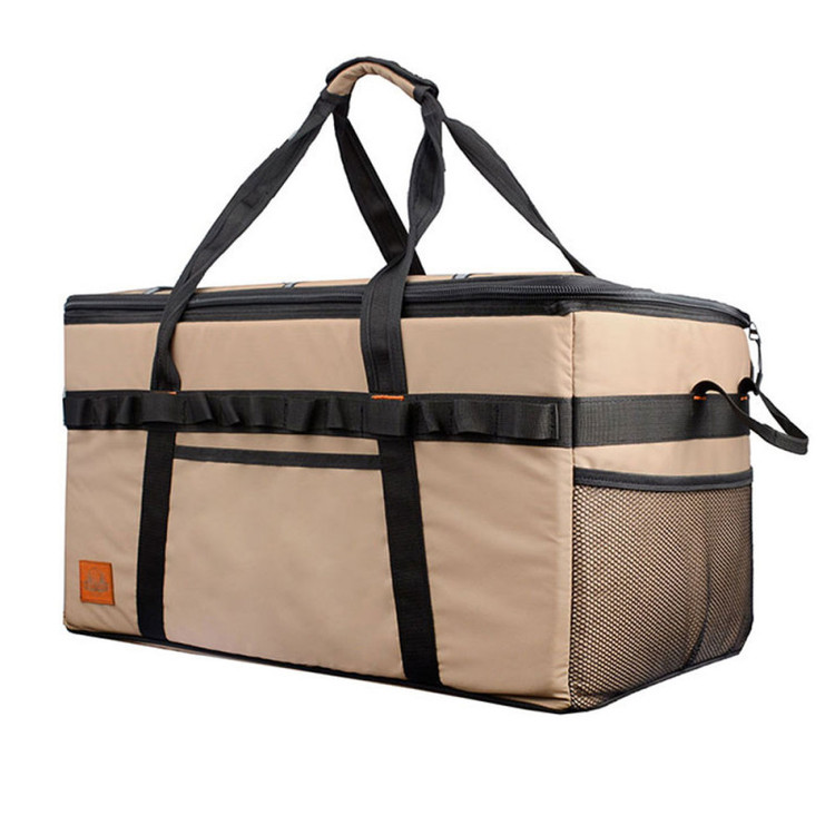 کیف حمل بار happy camp رنگ خاکی مناسب کمپینگ و سفرهای جادهای