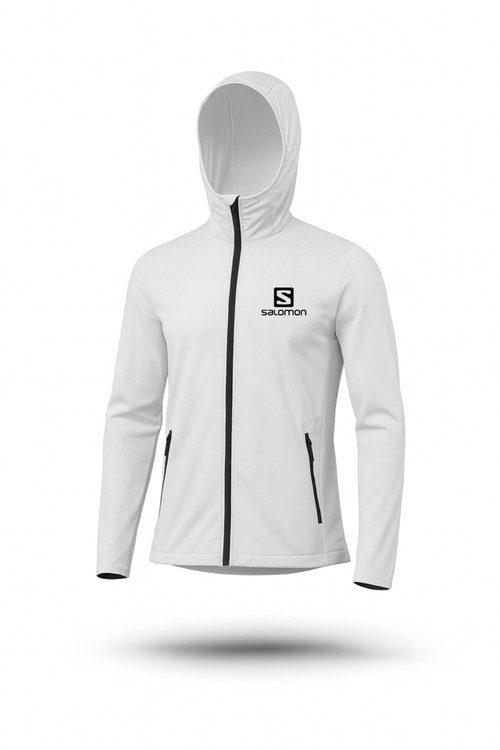 کاپشن وینداستاپر زنانه سالامون با طراحی تمام زیپ و مجهز به دو جیب جانبی زیپ دار