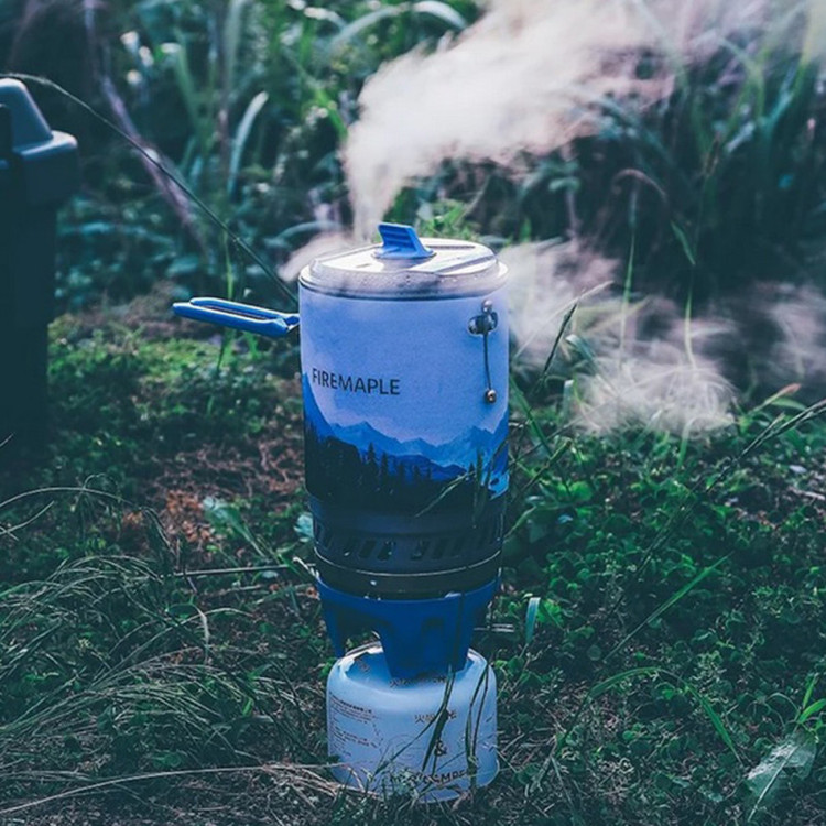 جت بویل firemaple polaris همراه با پایه نگهدارنده کپسول گاز