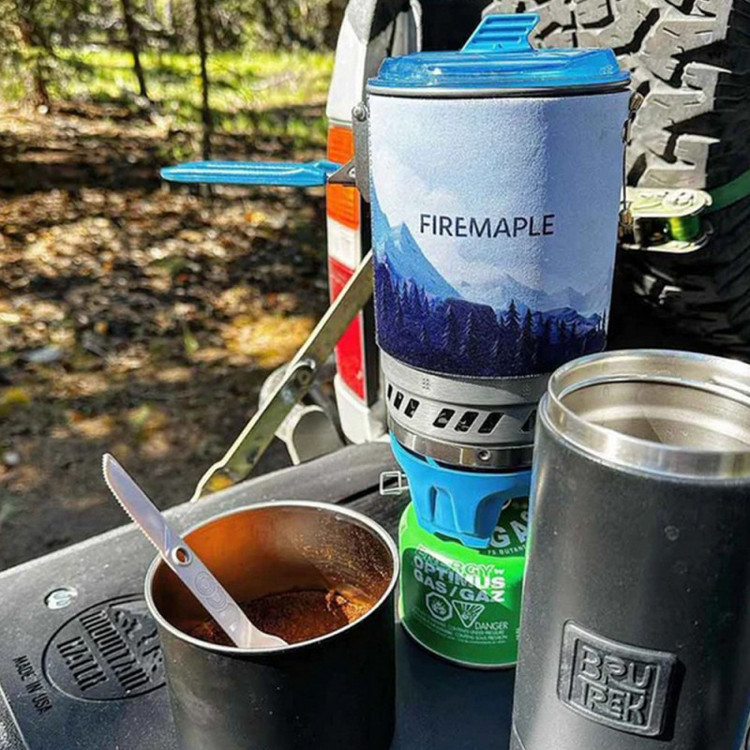 سرشعله (جت بویل) فایرمپل پولاریس با قابلمه یک لیتری