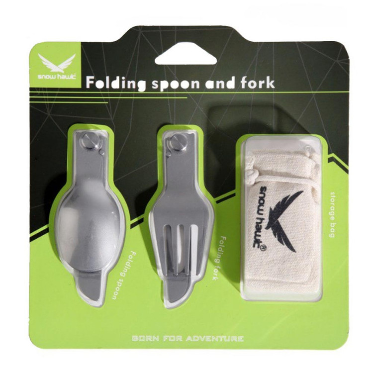 تصویر بسته بندی ست قاشق چنگال تاشو اسنوهاک