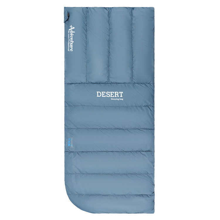 کیسه خواب ادونچر مدل دیزرت رنگ آبی نفتی دارای رویه پلی استر آبگریز