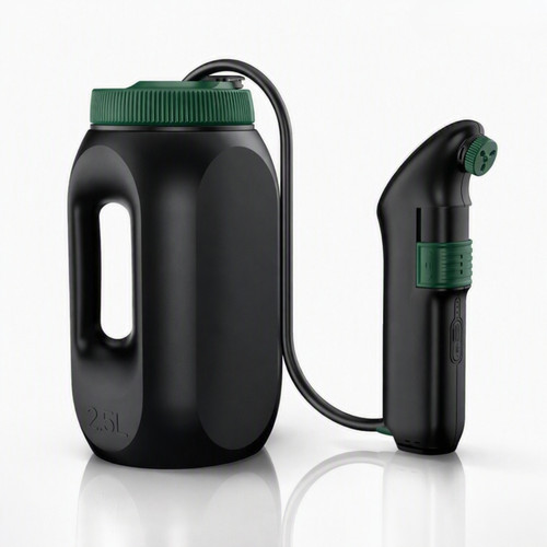 خودشور و دوش شارژی گرین لاین با مخزن ۲.۵ لیتری مناسب سفر و کمپینگ