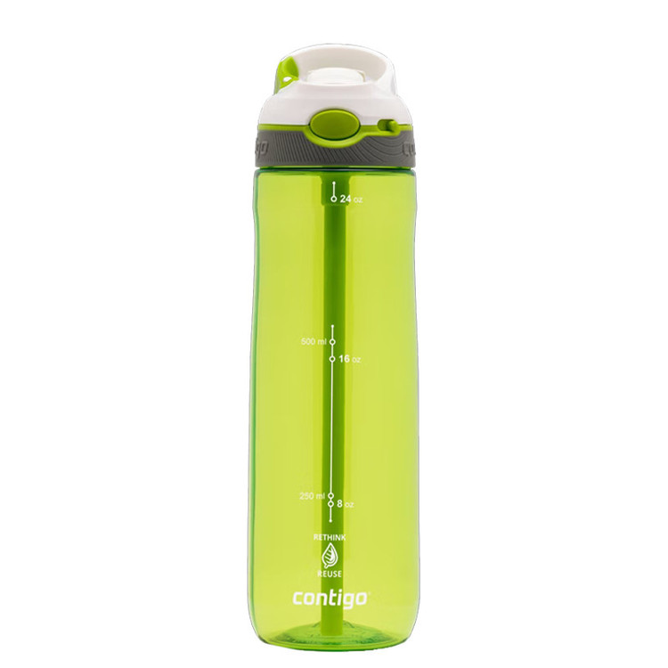 بطری آب مسافرتی Contigo Ashland مدل 720ml رنگ سبز
